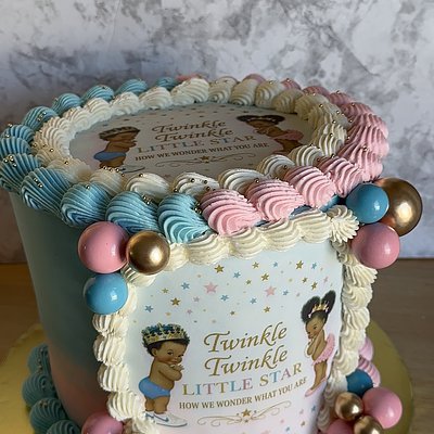 10” Custom Celebration Cake Quote (Serves 50)