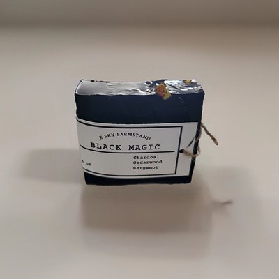 Homemade Goat Soap(Black Magic)
