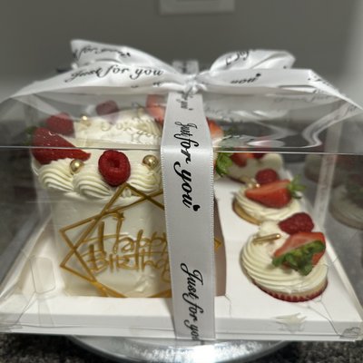 Bento cupcake Box