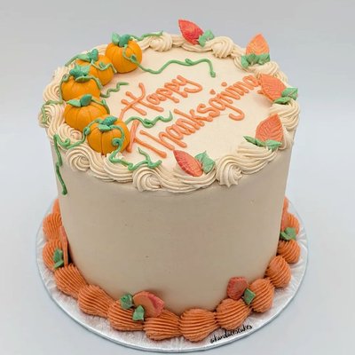 Thanksgiving Cake 