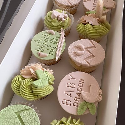 Cupcakes Fondant Toppers