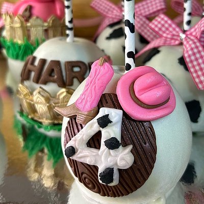 1 Dz Theme Decorated Candy Apples
