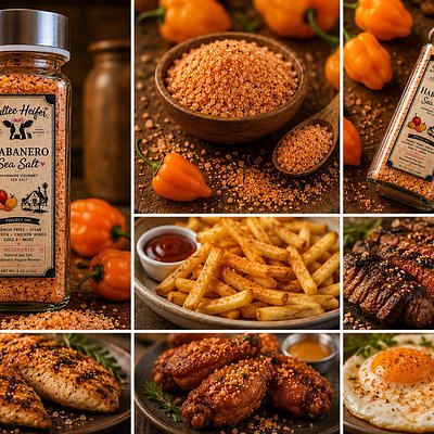 Habanero Sea Salt - 4 oz