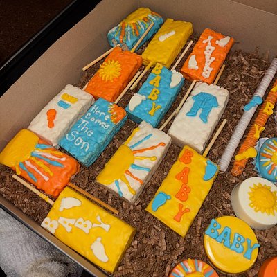 Custom Dozen Rice Cripsy Treats 