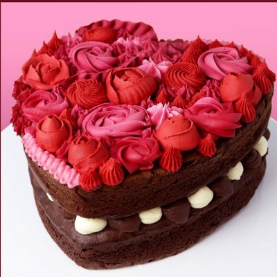 12" Layer Cake Heart