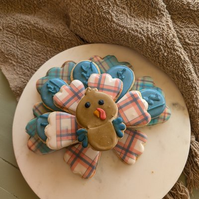 13-Piece Turkey Platter Cookies
