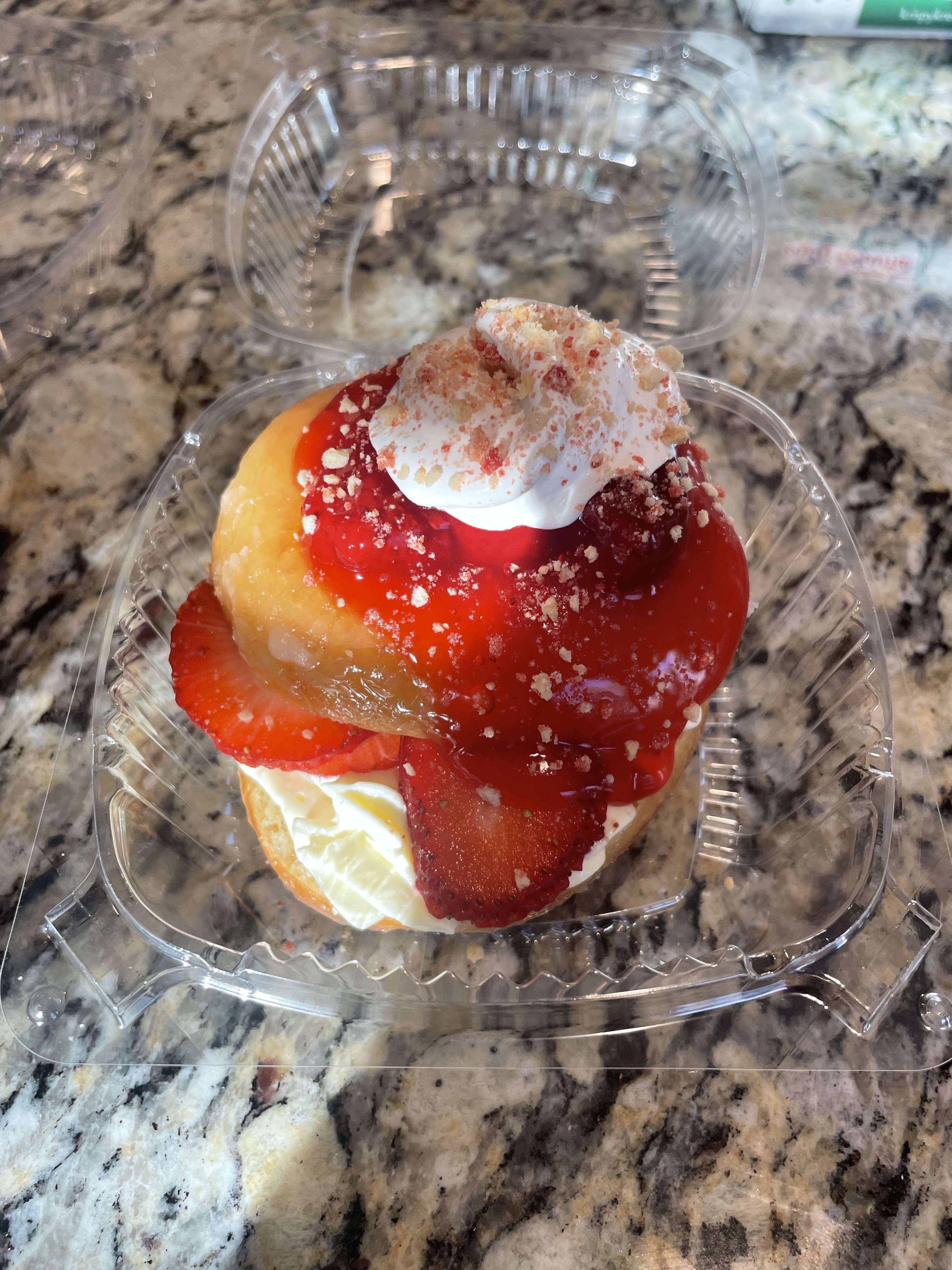 1 Count Strawberry Shortcake Donuts