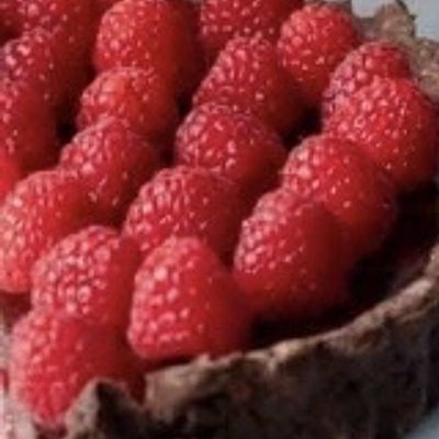 9" Dark Chocolate Raspberry Tart