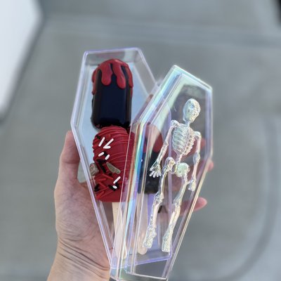 Coffin Filled With Cakesicles 