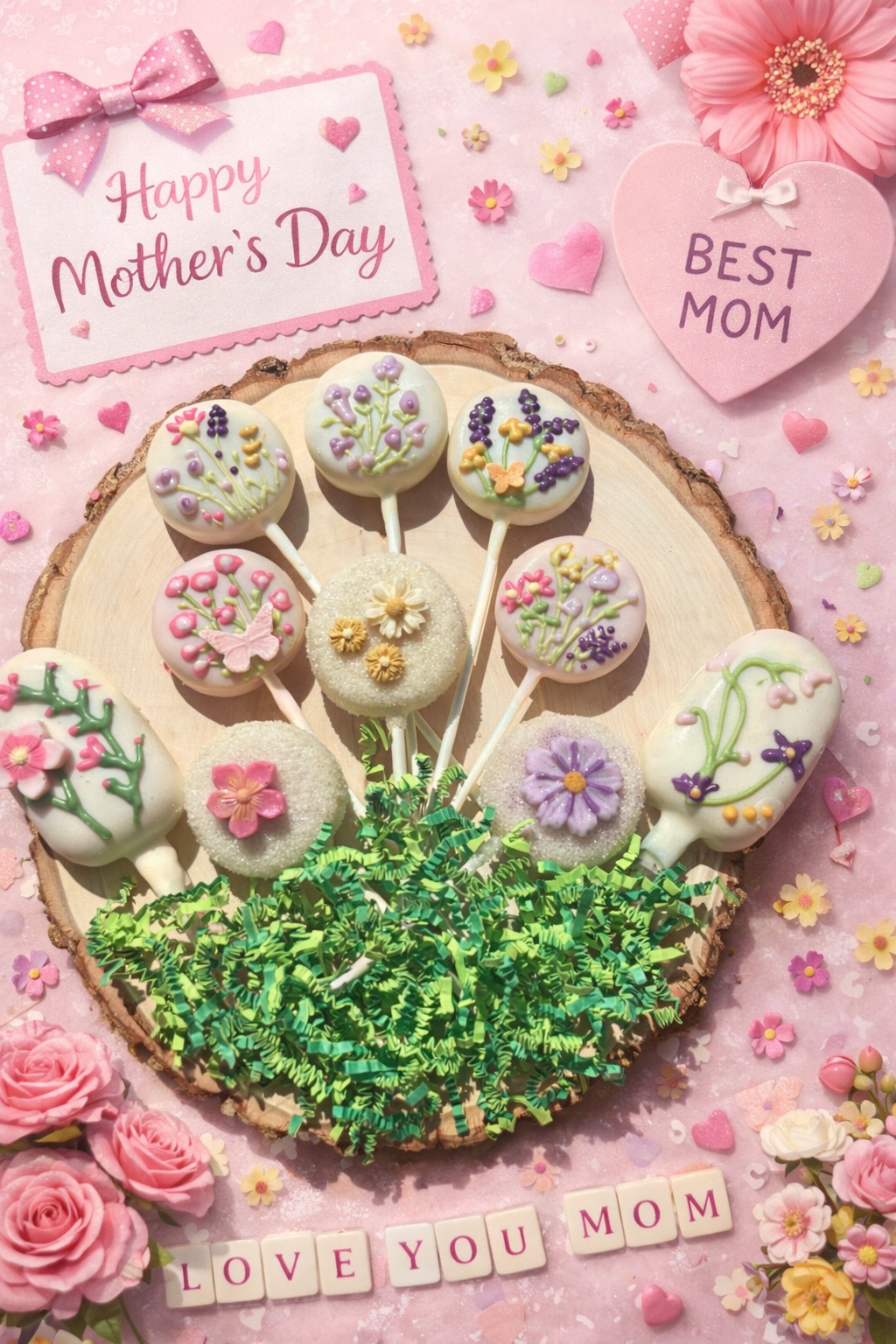 Mother’s Day Cake Pop Bouquet 