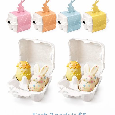 2 Pack - Bunny And Chick Cake Pop 