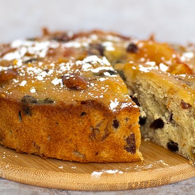 Italian Fruitcake Brandy Almond Orange Pound Cake 