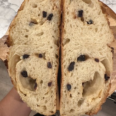 Sourdough Cranberry White Chocolate