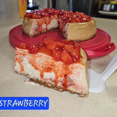 4" Strawberry Cheesecake