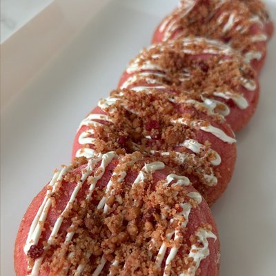 Strawberry Crunch Cookies