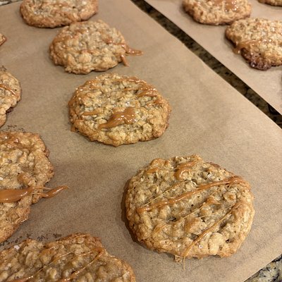 Salted Caramel Oatmeal Cookies - Dozen