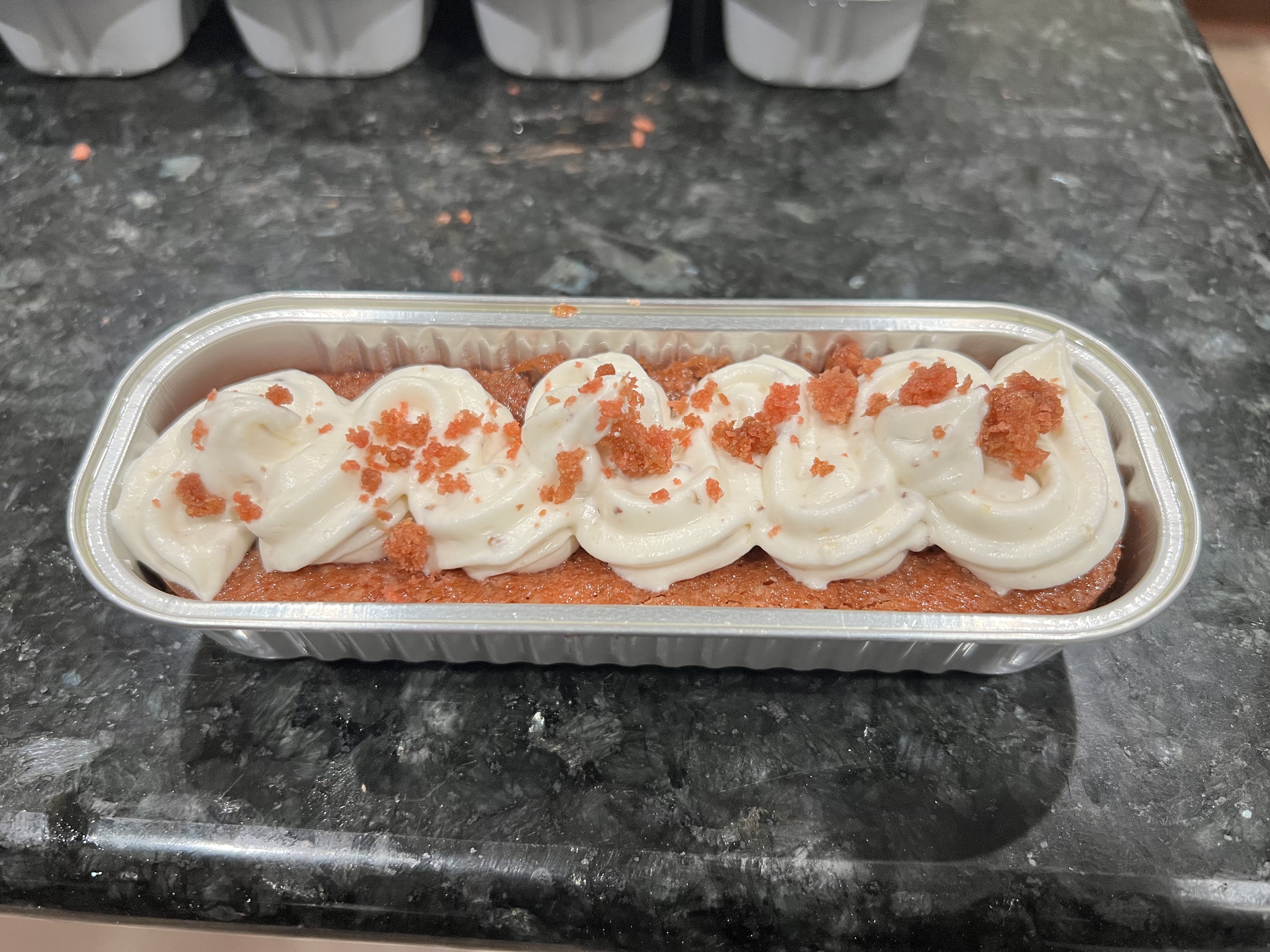 Red Velvet Mini Loaf Cakes 