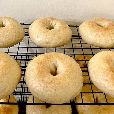 Plain Bagels 4-pack