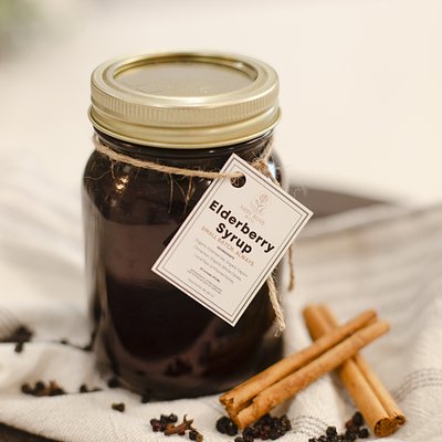 Organic Elderberry Syrup 16oz