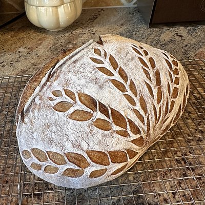 Decorated Sourdough