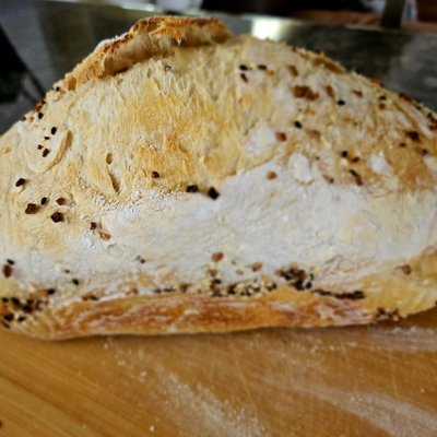 Everything Bagel Sourdough Bread 