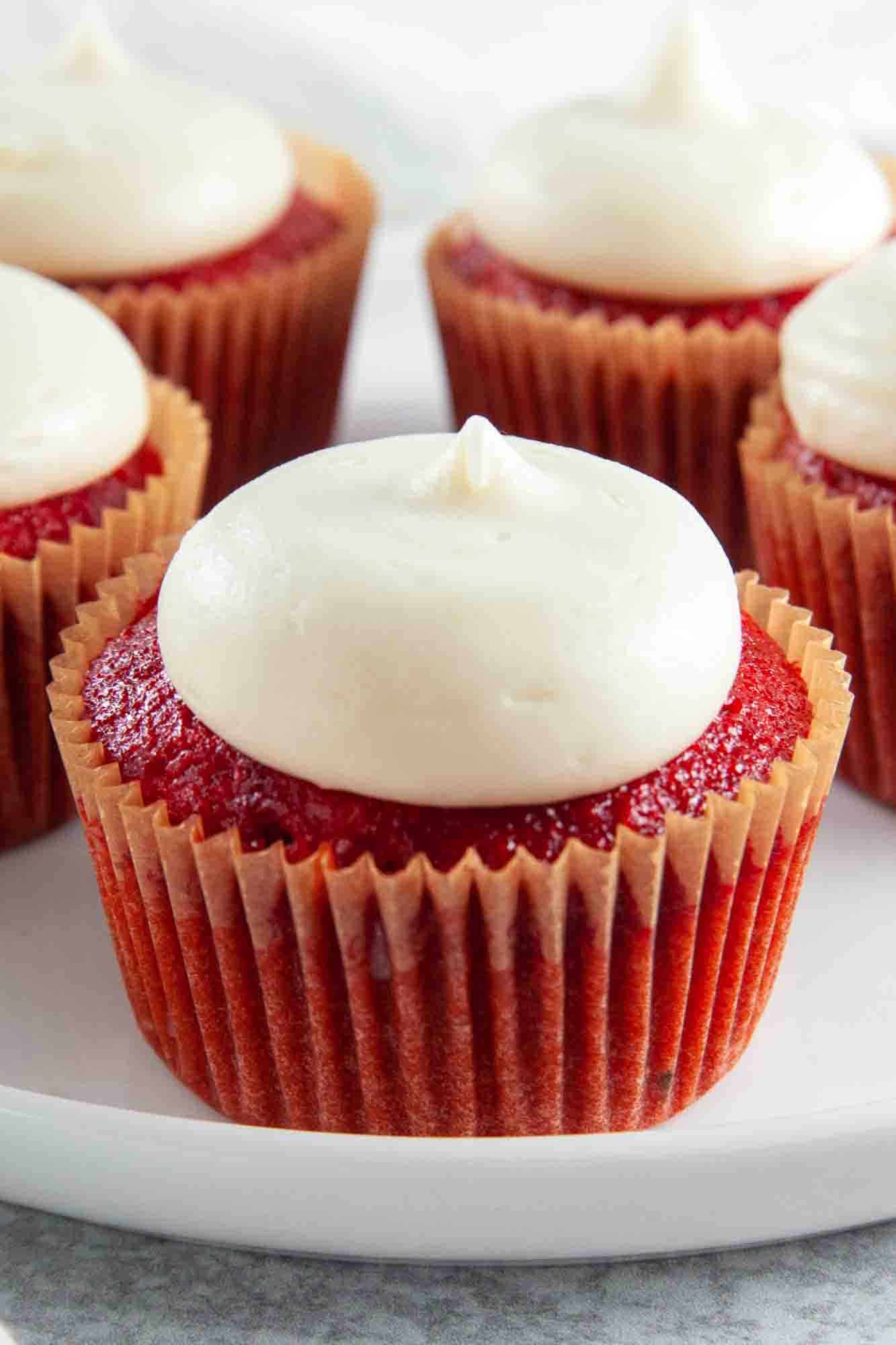 24 Red Velvet Cupcakes 