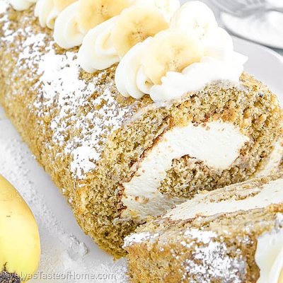 Banana Cake Roll