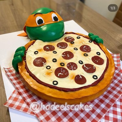 Custom 3d Fondant Cake
