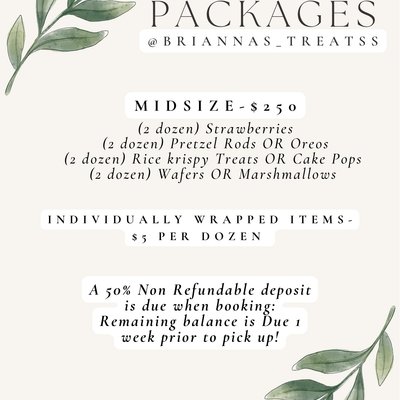 Mid Size Party Package