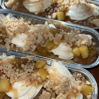 Apple Caramel Crumble