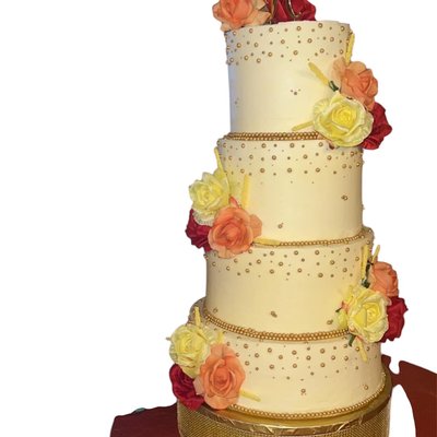 4 Tier Cakes 