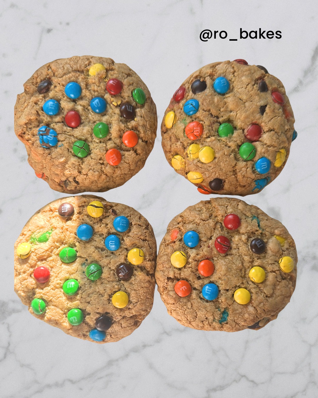 Oatmeal chocolate chip M&m