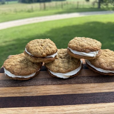 One Dozen of Sourdough Oatmeal Cream Pies 