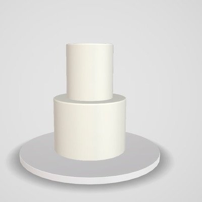 2 Tier Small Cake( Consist of 1-4”and 1-6”tier)starting Price