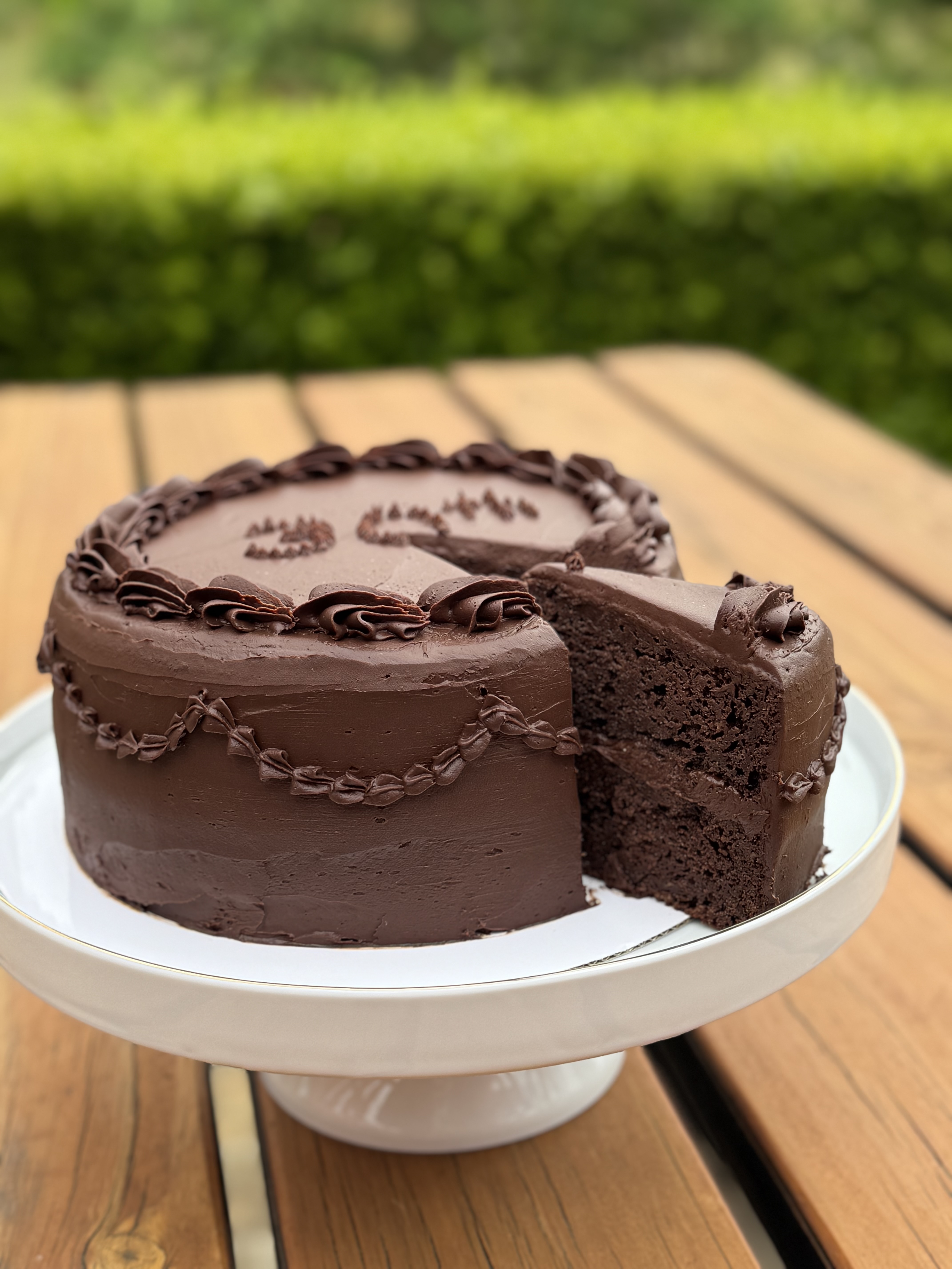 Vegan Chocolate Mud Cake