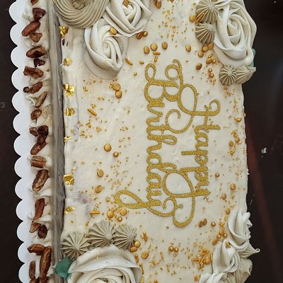 Quarter Sheet 2-Layer Cake