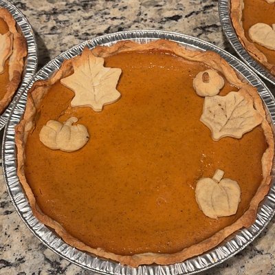 Homemade Pumpkin Pie