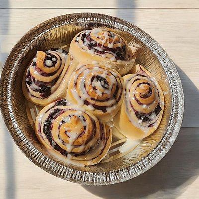 Lemon Blueberry Rolls