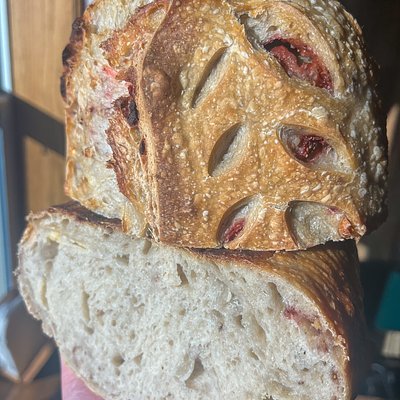 Strawberry & Cream Artisan Loaf
