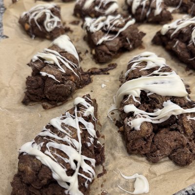 Double Chocolate Sourdough Scones 8ct
