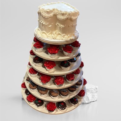 6-Tier Cupcake Stand Combo