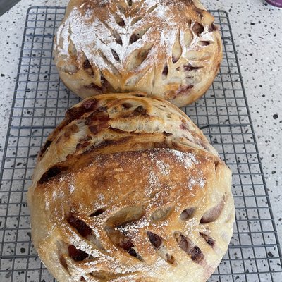 Strawberry White Chocolate Loaf