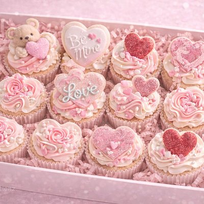 Custom Valentine’s Cupcakes Sale