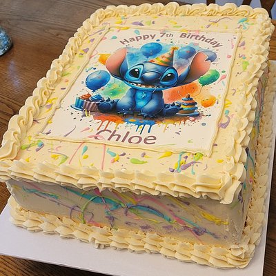 Half Sheet Cake 