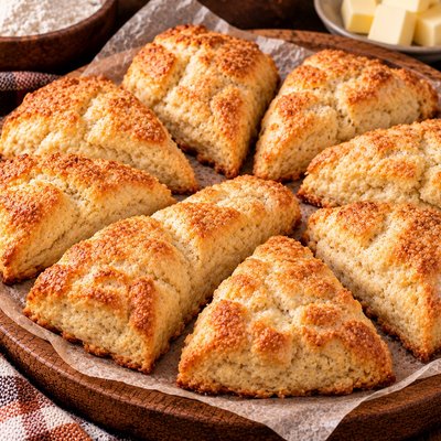 Classic Sourdough Scones