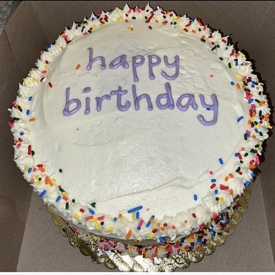 Basic Sprinkle Cake 