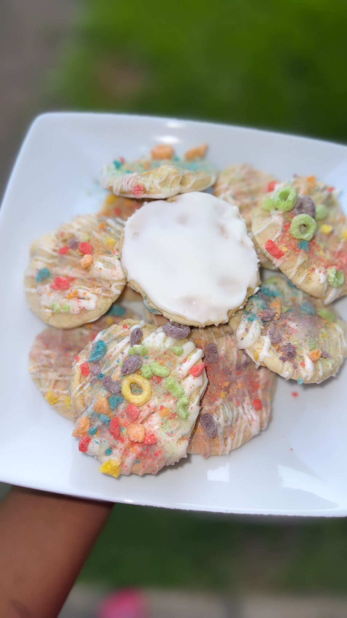 Fruit Loop Cookies