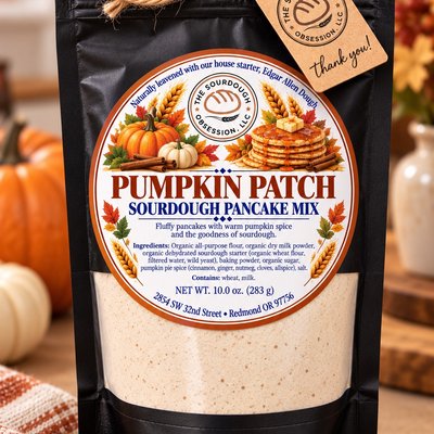 🎃 Pumpkin Patch Sourdough Pancake Mix
