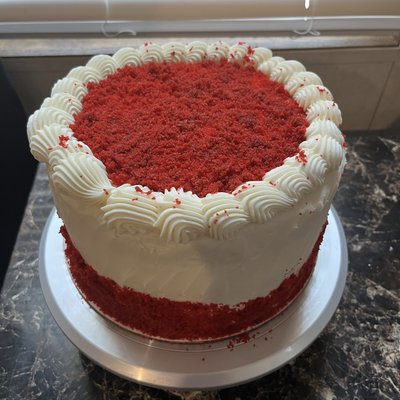  9 Inch Red Velvet Cake