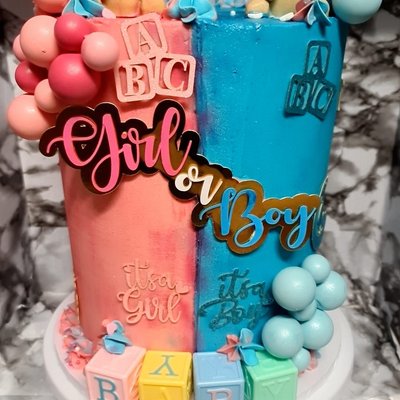 8"×3 Layer Celebration Cake (S.M Buttercream)